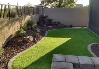 small lawn